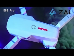 ZAi E88 Havadan Fotoğrafçılık Drone150 Metre Uçuş Mesafesi Performans için Radyo Denetimli Drone