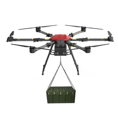 30KG Faydalı Yük 6 Eksen Uzun Mesafe Teslimatı Kargo Taşımacılığı için Drone Ağır kaldırma Drone
