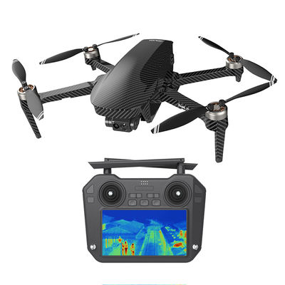 Kameralı ve LCD ekranlı dayanıklı arama kurtarma taşınabilir dronu endüstriyel derecede UAV